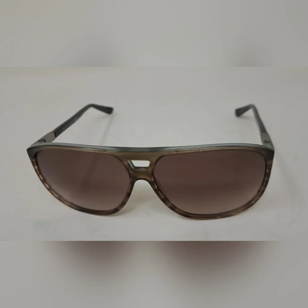 Gucci Men's Sunglasses Retro Oversized Aviator Havana Brown GG1640/S 62-12-140